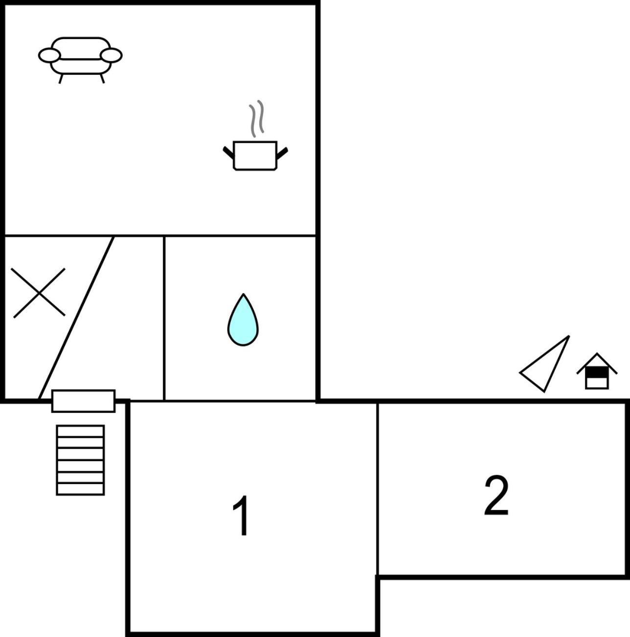 2 Bedroom Awesome Apartment In Винкуран Екстериор снимка